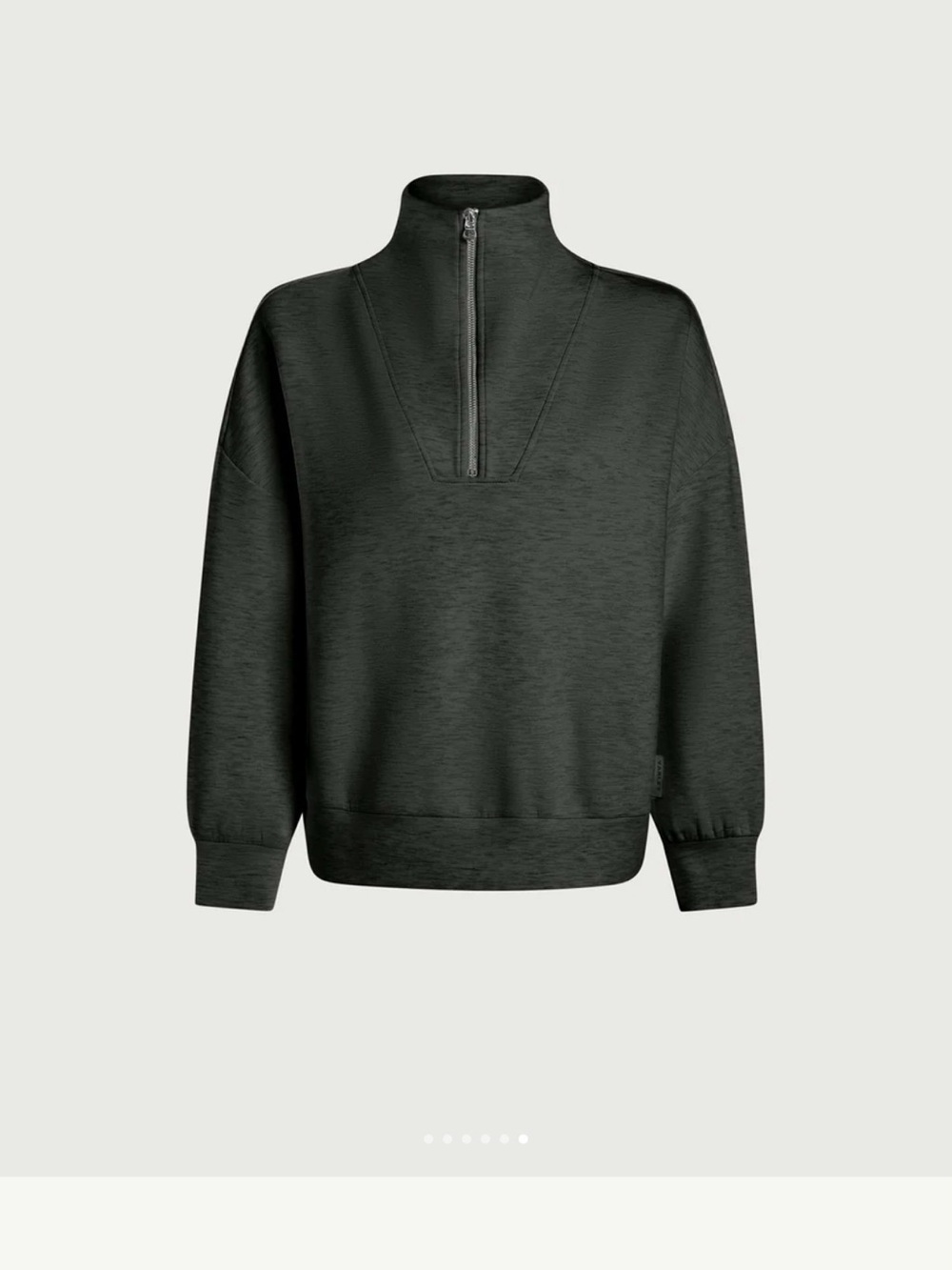 Varley Women’s Half-Zip Pullover Sweater - Olive Marl
